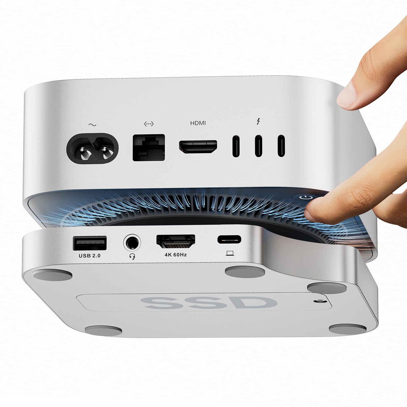 iExpandMate MINI218B PRO Mac Mini M4 ドック Minisopuru iExpandMate™ Mac Mini Dock for Mac Mini M4/M4 Pro